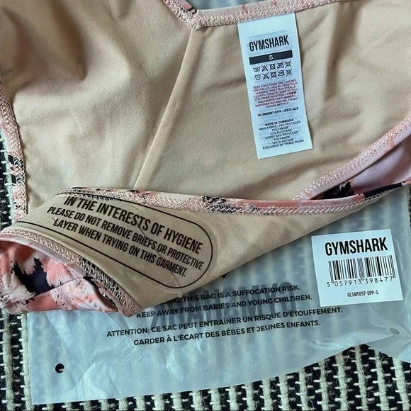 GYMSHARK V SHAPED BIKINI BOTTOMS ONLY - Picture 3 of 6